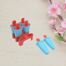 Ice Candy Maker 6 pcs Set Kulfi Maker Ice Candy Mould Clear sicle Mold Homemade Ice  Maker Reusable Easy Candy Chocobar Kulfi Mould Tray with Sticks
