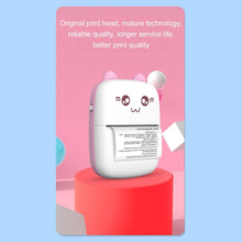 Pocket Mini Bluetooth Thermal Printer – Wireless Smart Printer for Photos (Includes 1 Roll Paper)