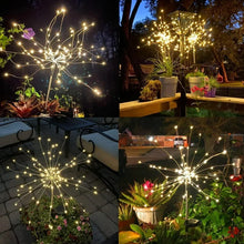 Colorful Multi Led Outdoor Solar Garden Lights (4 Pcs Set)